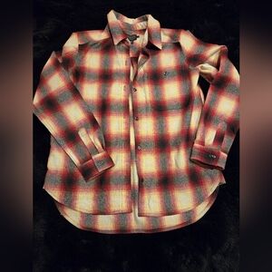 Pendleton plaid wool shirt